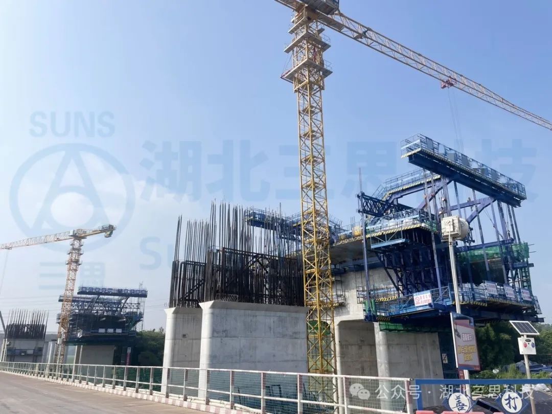 貴州、福建、廣東、陜西現(xiàn)場多臺施工掛籃智能安全監(jiān)測系統(tǒng)安裝完工